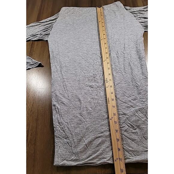 Fashion Nova Ready To Go Bodycon Skirt XS Light Gray Tie Waist EUC - Picture 8 of 9